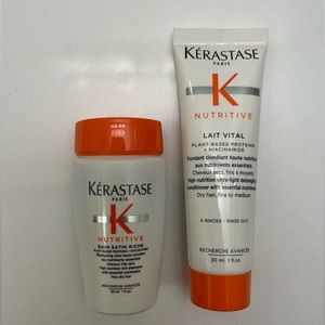 Kerastase Nutritive Shampoo & Conditioner Travel Size